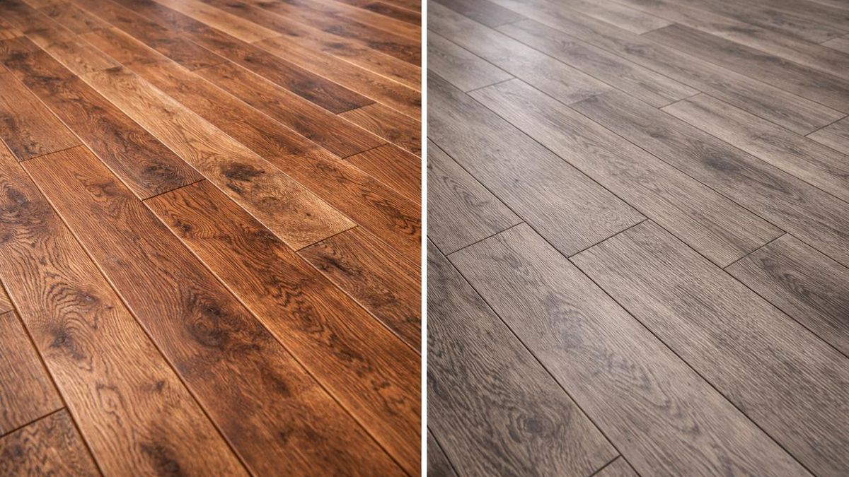 Hardwood flooring vs luxury vinyl plank comparison